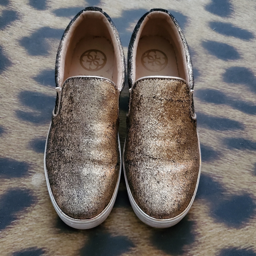 Guess Bronze/Slip Ons
